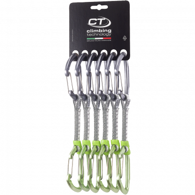 6x LIME WIRE SET DY 12cm Green / Grey