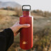 Láhev na pití SCULPTOR 750ml Burgundy Red